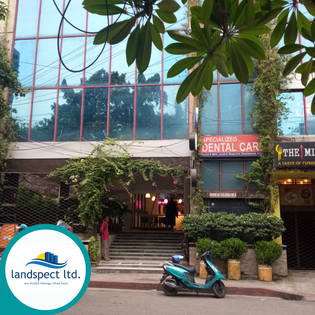 32000 Sqft Commercially used 6-Storied Building with 8.5 Katha Land for Sale at Dhanmondi Road No-8